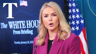 LIVE: White House briefing with Karoline Leavitt