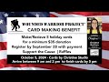 Wounded Warrior Project Card Making Raffle Basket Review