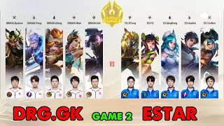 Honor Of Kings | KIC2022 | Grand Finals: eStarPro vs DRG.GK Game 2