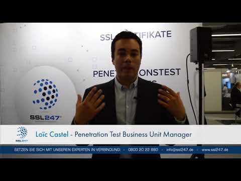 SSL247® security solutions - Loïc Castel at it-sa SSL247® security solutions - Loïc Castel at it-sa