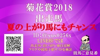 【菊花賞2018出走馬】エポカドーロなど中距離馬多数！