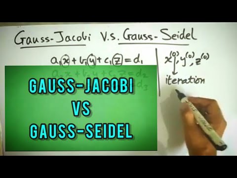 Why Gauss Seidel method is better than Gauss Jacobi method?