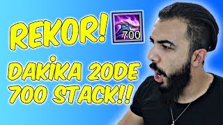 DÜNYA REKORU?!? 22 DAKİKADA 800 STACK!! HIZLI STACK KASMA TAKTİĞİNDE SON NOKTA!! | KFCEatbox