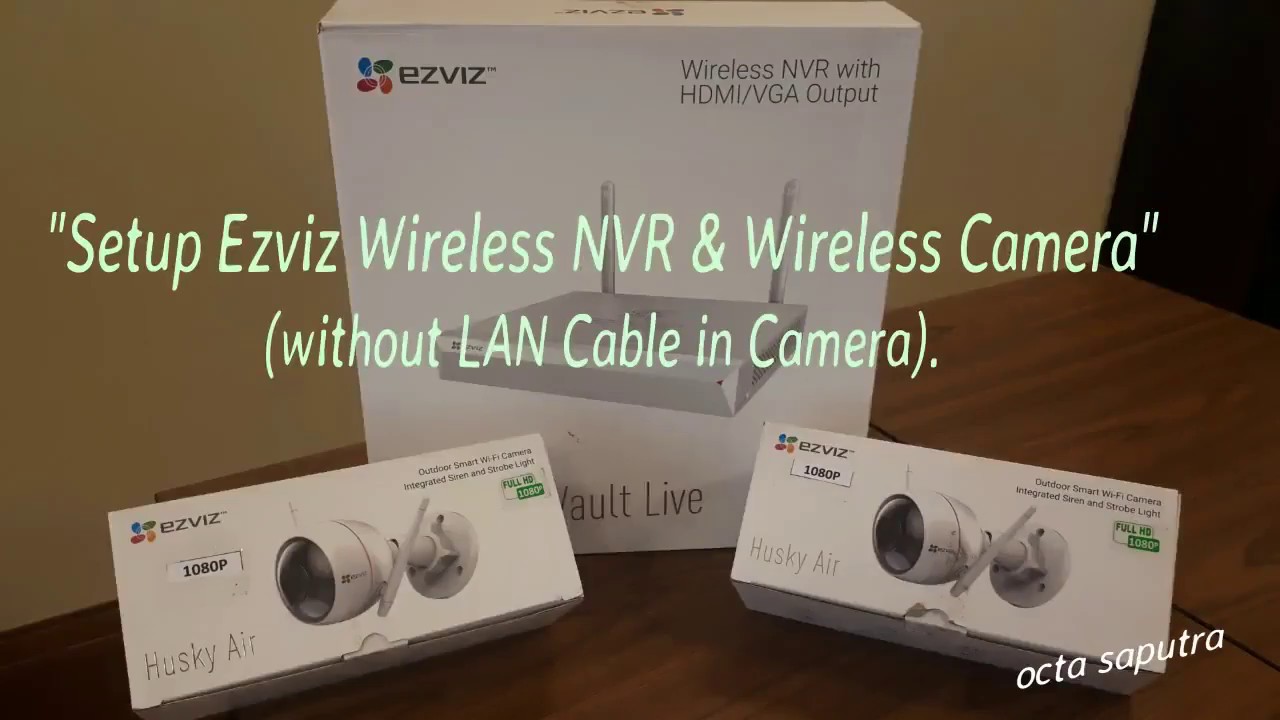 Ezviz Wireless Nvr Setup Youtube