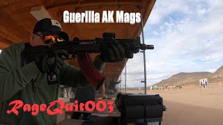 Trying new Guerilla 7.62x39 AK Magazines