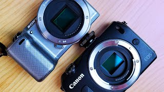 Sony NEX-5R vs Canon EOS M - The Best Camera for Video Under $150?