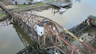 Aberdeen, Old Northern Pacific swing bridge