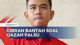 Bantah Ijazah Palsu, Gibran Perlihatkan Ijazah Asli ke Wartawan