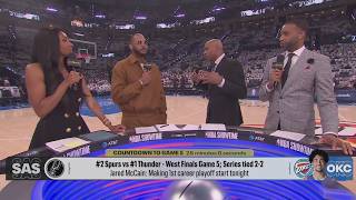FULL NBA SHOWTIME | Thunder make shocking change for Game 5 vs Spurs: Jared McCain will be starter