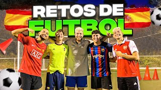 RETOS DE FUTBOL CON:  @xBuyer  VS  @losfutbolitos . TIROS LIBRES, 1VS1 Y PENALES