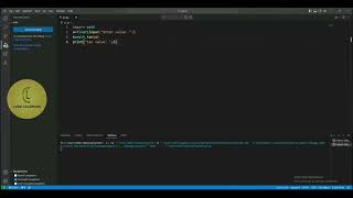Python | importing math package 'tan() user input' | CodeLearning