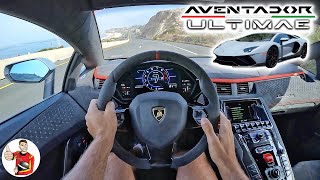 The Lamborghini Aventador Ultimae is a Wailing, Wonderful NA V12 Send-Off (POV Drive Review)