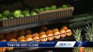 'They're very close': Omaha mayor says grocery store coming to downtown soon