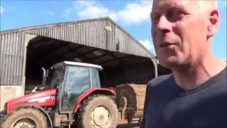 Tour of our Massey Ferguson 4345 or 4355 tractor. Part 1