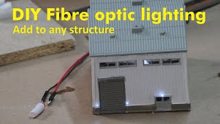 DIY Fiber optic lighting