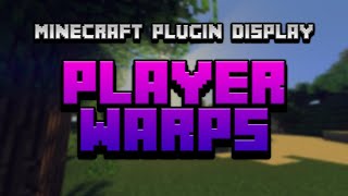Minecraft Plugin Display: PlayerWarps