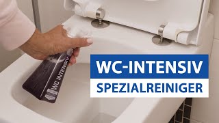 Toiletten und WC gründlich und selbstständig reinigen - Das blaue Wunder WC Intensiv WC-Reiniger