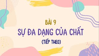 Bài 9: Sự đa dạng của chất (phần 2) - Khoa học tự nhiên lớp 6 (Sách Kết nối tri thức...) - OLM.VN