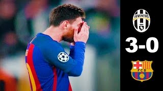 Juventus vs Barcelona 3-0 | Match in 2 minutes