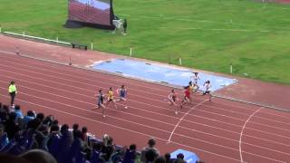 港九區D1中學學界田徑賽 2013-2014 GA 100M (Final)