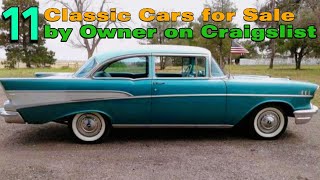 Craigslist Classic Car - Hunt Uncovering 11 Hidden Gems | for Sale by Owner!