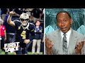 FIRST TAKE | Saints are UNSTOPPABLE! - Stephen A. on Why Eagles defense can't stop Derek Carr