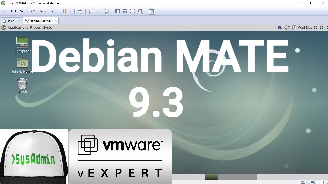 Debian tools. Debian Mate install.