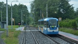 Tatra K2 ride in Ostrava, CZ (HD)