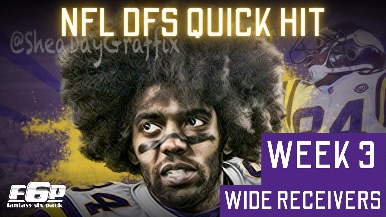 Week 3 NFL DFS | Best Wide Receiver Picks On DraftKings And FanDuel ...