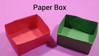 Diy paper Box||How to make origami box with paper