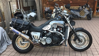 進撃のフル加速　OVER RACINGエキゾーストサウンドを聞け　2003 YAMAHA・V-MAX　2003 ヤマハ・ブイマックス　V-MAX1200