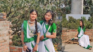 tharu dress and jewellery wearing purbelli tharu||culture dress tharu cast||trending dress #trending