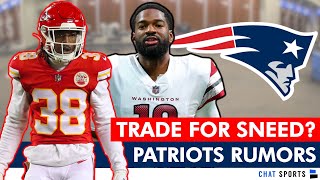 Patriots Free Agency Rumors: TRADE For L’Jarius Sneed + SIGN Jacoby Brissett?