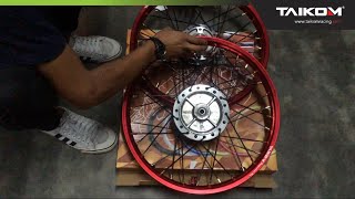 Rim Baru Khai? | Cara Pasang Jejari EX5 | Taikom Alloy Rim Sponsored By TAIKOM OFFICIAL - Part 6😍🚀