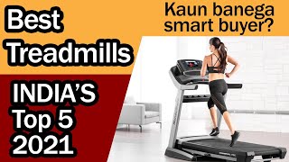 Top 5 Best Treadmill in India 2021