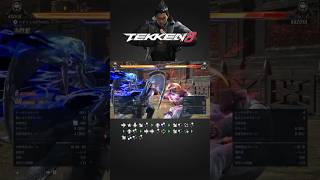 【TEKKEN8】 一八 壁コンボ 93ダメージ ヒート使用 #tekken8 #鉄拳8 #コンボ #カズヤ