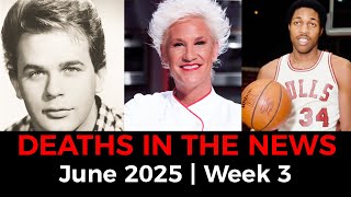 This Week’s Deaths & Memorial Tributes | Celebrities & Heroes We Lost | June 2025 #3