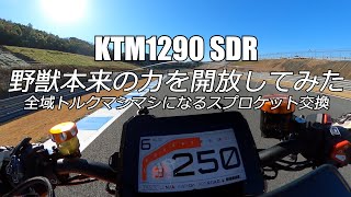 【野獣本来の力を開放してみた】KTM1290SDR