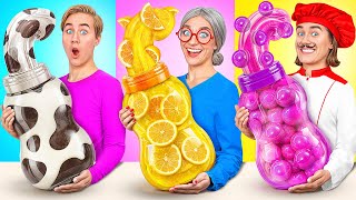 Me vs Grandma Cooking Challenge | Funny Kitchen War by Multi DO Joy