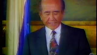 Discurso completo de despedida Carlos Andrés Pérez  20-05-1993