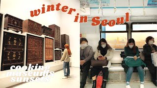museums, sunsets, and baking | an almost week in my life in seoul, korea VLOG