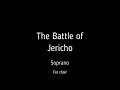 Choir/chór - The Battle of Jericho - Soprano + score