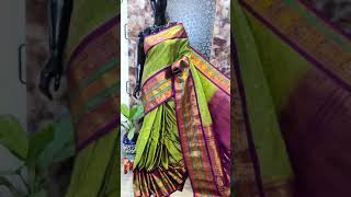 Handloom pure gadwal silk sarees with self kanchivaram borders 😍 Price-12,500/-To order:8501035546