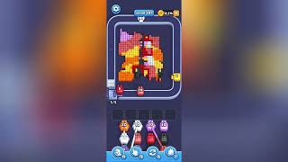 Pixel Flow Level 381 Solution Walkthrough