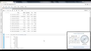 Python pandas extracting day dayofyear weekof year leap year from date columns