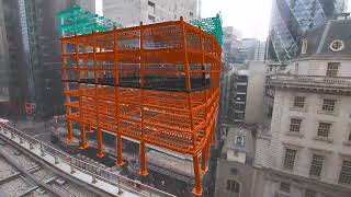 4D Planning (Construction Methodology) - Integration of 4D construction simulation w / site camera