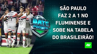 São Paulo VENCE o Fluminense DE VIRADA e é o 5º; Luciano e Fernando Diniz BRIGAM! | BATE-PRONTO