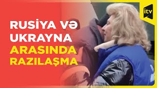 Rusiya ilə Ukrayna arasında növbəti dəfə əsir mübadiləsi olub