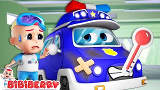 Let's Repair Police Car 🚓 Fire Truck, Ambulance | Funny Kids Songs | Bibiberry N
