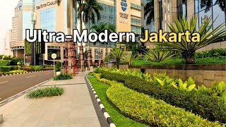 Jakarta An Amazing Ultra-modern City - Walking Tour  4K